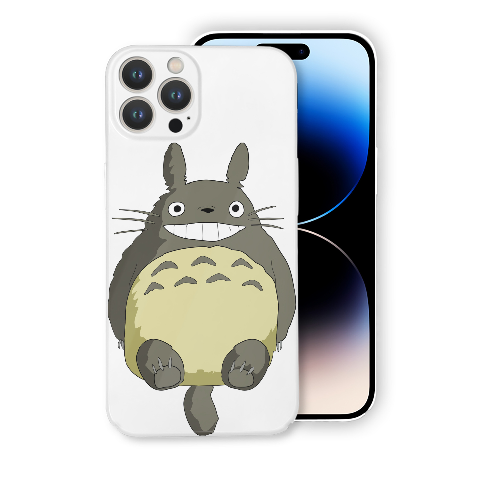 （画像用） となりのトトロ 草壁メイ 草壁サツキ My Neighbor Totoro Satsuki Kusakabe Mei Kusakabe 【iPhone 14シリーズ対応】ハードケース